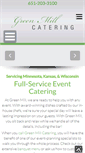 Mobile Screenshot of greenmillcatering.com
